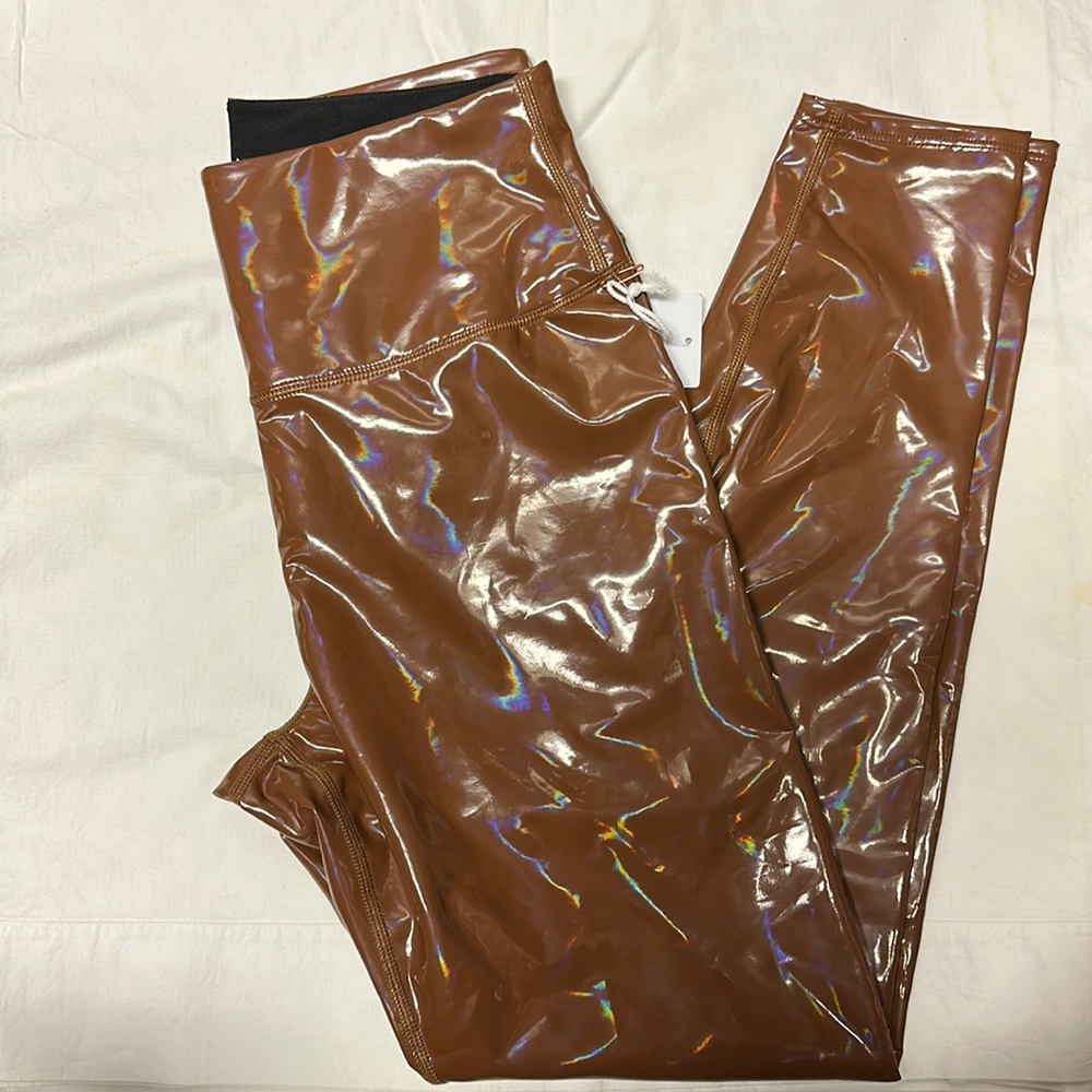 Good American Faux Leather Leggings